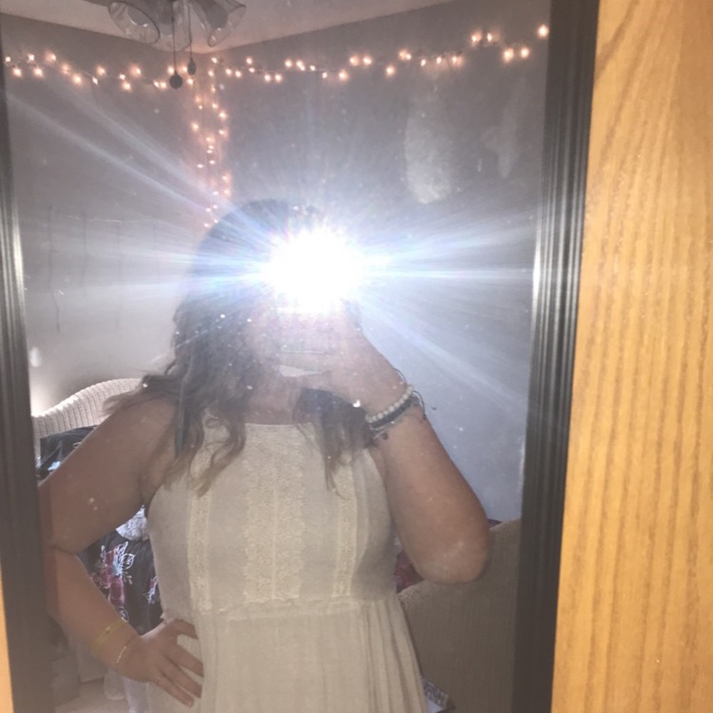 White dress